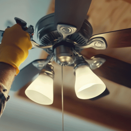 ceiling fan installation
