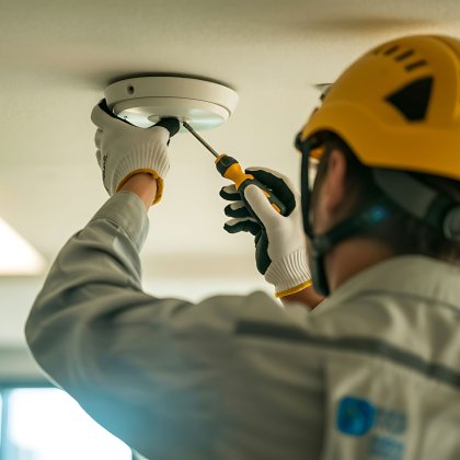 smoke detector installation