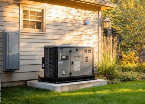 Residential backup electrical generator