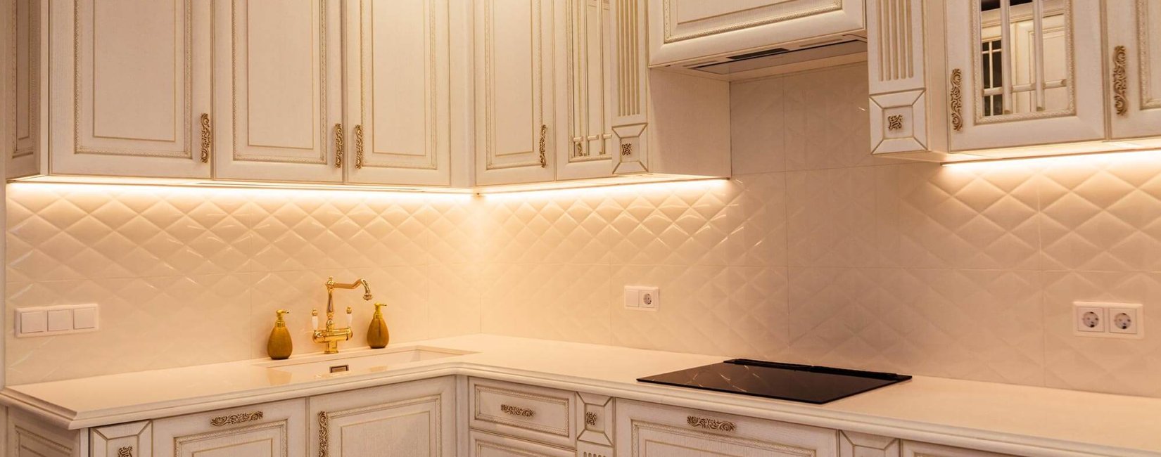 Modern residential lighting installation